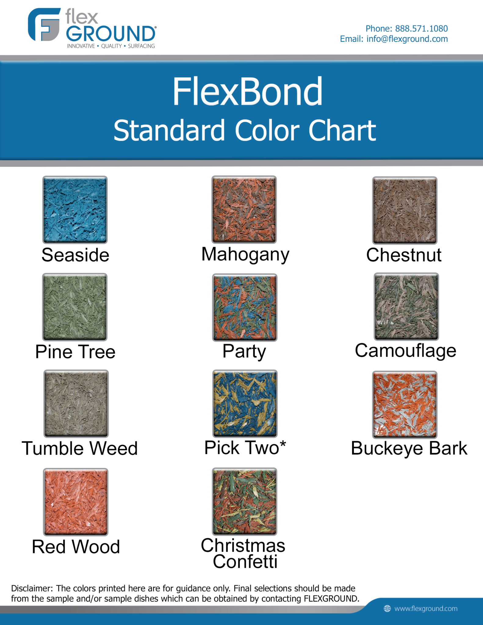 FlexBond Bonded Rubber Surfacing FlexGround
